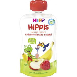 Hipp Hippis Erdbeere-Banane in Apfel