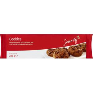 Jeden Tag Cookies mit Schokostückchen