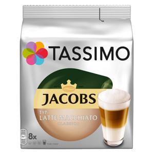 Tassimo Kapseln Jacobs Typ Latte Macchiato classico, 8 Kaffeekapseln