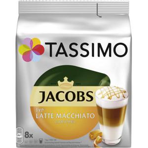 Tassimo Kapseln Jacobs Typ Latte Macchiato Caramel, 8 Kaffeekapseln