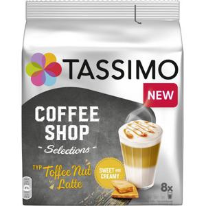 Tassimo Kapseln Coffee Shop Selections Typ Toffee Nut Latte, 8 Kaffeekapseln