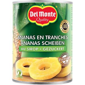 Del Monte Ananas Scheiben gezuckert