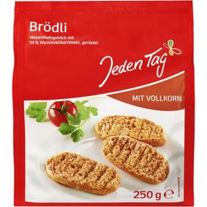 Jeden Tag Brödli mit Vollkorn