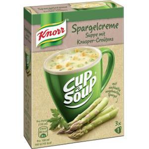 Knorr activ Spargelcreme Suppe