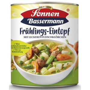 Sonnen Bassermann Frühlings-Eintopf mit leckeren Fleischklößchen