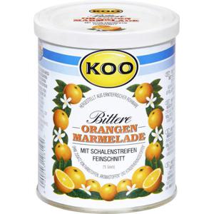 Koo Bittere Orangen Marmelade mit Schalenstreifen