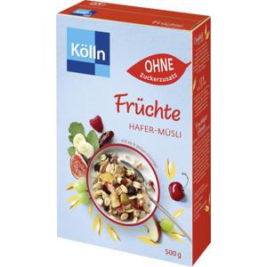 Kölln Früchte Hafer-Müsli ohne Zuckerzusatz