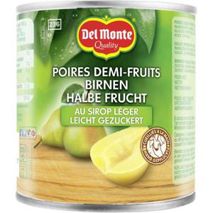 Del Monte Birnen halbe Frucht leicht gezuckert