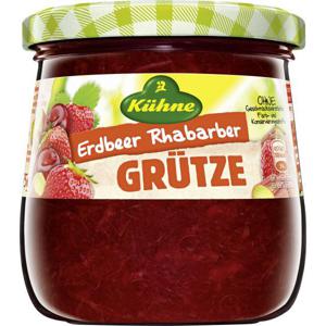 Kühne Rote Grütze Erdbeer Rhabarber