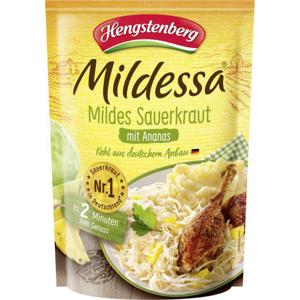 Hengstenberg mildes Mildessa Sauerkraut mit Ananas