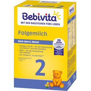 Bebivita Folgemilch 2 nach 6. Monat