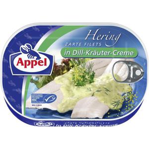 Appel Heringsfilets in Dill-Kräuter-Creme