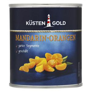 Küstengold Mandarin-Orangen