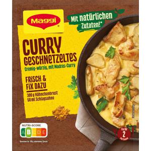 Maggi Fix für Curry Geschnetzeltes