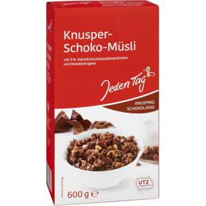 Jeden Tag Knusper-Schoko-Müsli knusprig schokoladig