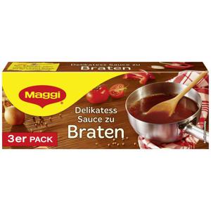 Maggi Delikatess Sauce zu Braten, 3er Pack, ergibt 3 x 250 ml