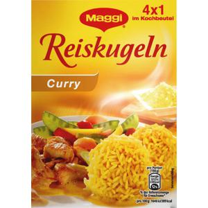 Maggi Reiskugeln Curry