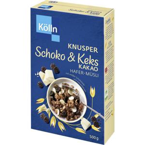 Kölln Müsli Knusper Schoko & Keks Kakao