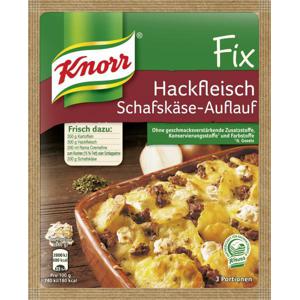 Knorr Fix Hackfleisch Schafskäse-Auflauf