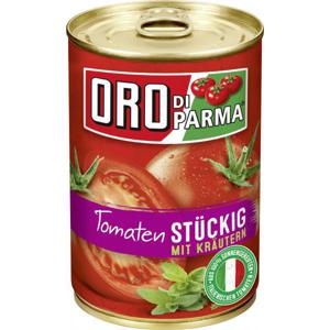 Oro di Parma Tomaten mit Kräutern stückig