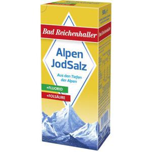 Bad Reichenhaller Alpen Jodsalz mit Fluorid + Folsäure