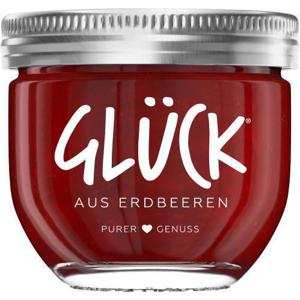 Glück Fruchtaufstrich aus Erdbeeren