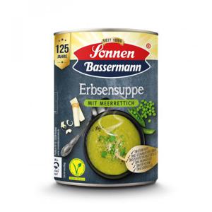 Sonnen Bassermann Erbsensuppe mit Meerrettich