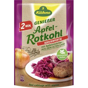 Kühne 2 Minuten Apfel-Rotkohl mit Apfelstückchen