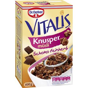 Dr. Oetker Vitalis Knusper Müsli Schoko feinherb