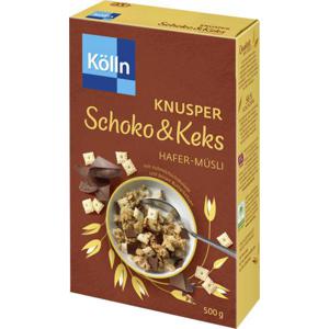 Kölln Knusper Schoko & Keks Hafer-Müsli