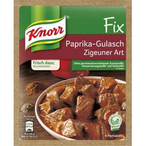 Knorr Fix Paprika-Gulasch Zigeuner Art