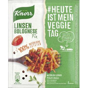 Knorr Linsen Bolognese Natürlich lecker!