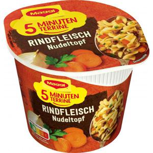 Maggi 5 Minuten Terrine Rindfleisch Nudeltopf