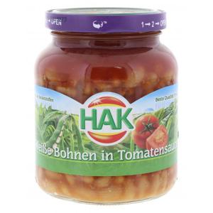 Hak Weiße Bohnen in Tomatensauce