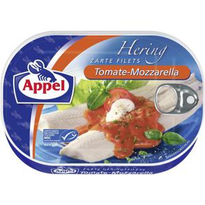 Appel Heringsfilets Tomate-Mozzarella