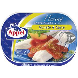 Appel Heringsfilets Tomate & Curry