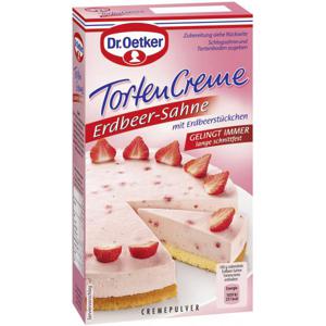 Dr. Oetker Torten Creme Erdbeer-Sahne