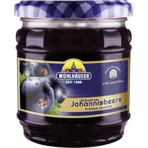 Mühlhäuser Schwarze Johannisbeer Konfitüre Extra