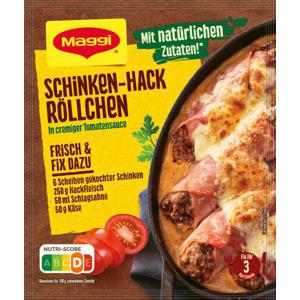 Maggi Fix für Schinken-Hack-Röllchen