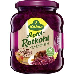 Kühne Apfelrotkohl mit Apfelstückchen