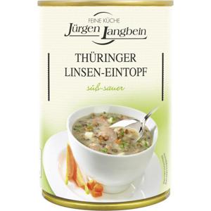 Jürgen Langbein Thüringer Linsensuppe