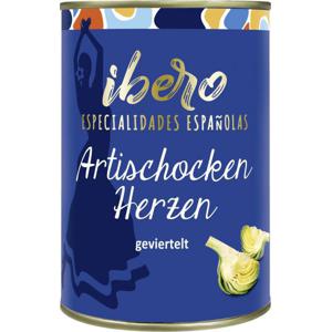 Ibero Artischocken Herzen geviertelt