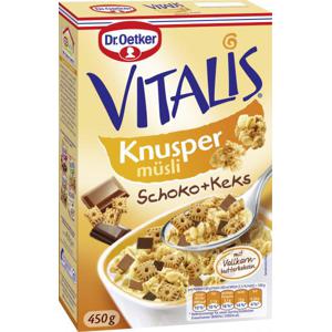 Dr. Oetker Vitalis Knusper Schoko + Keks Müsli