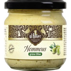 Al Amier Hommous mit grünen Oliven