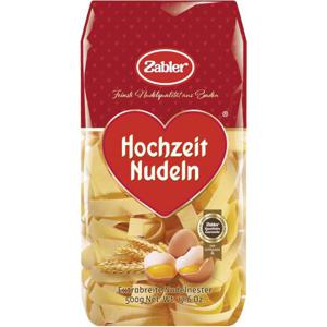 Zabler Hochzeit Nudeln Extrabreite Nudelnester