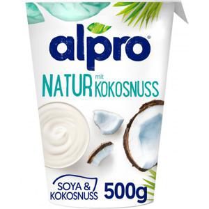 Alpro Soja-Joghurtalternative Natur mit Kokosnuss