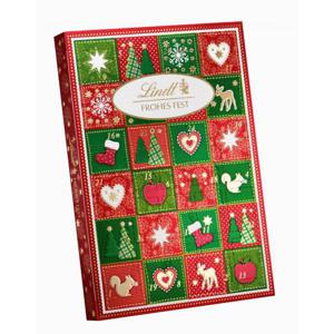 Lindt Adventskalender Mini Tisch-Kalender Frohes Fest