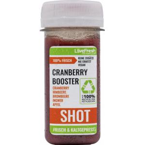 LiveFresh Kaltgepresster Shot Cranberry Booster