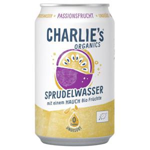 Charlie's Organic Sprudelwasser Passionsfrucht (Einweg)