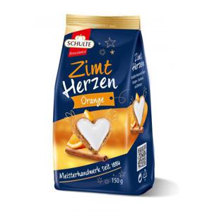 Schulte Feingebäck Zimt Herzen Orange